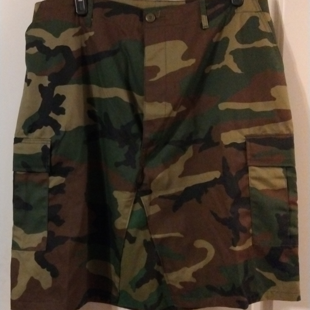 Camouflage skirt XXL with Cargo Pockets